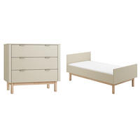 POKOJ PRO MIMINKO 2DÍLNÝ Miloo Šampaňské - béžová, kompozitní dřevo (143.5/87.5/75cm) - Petits-meubles