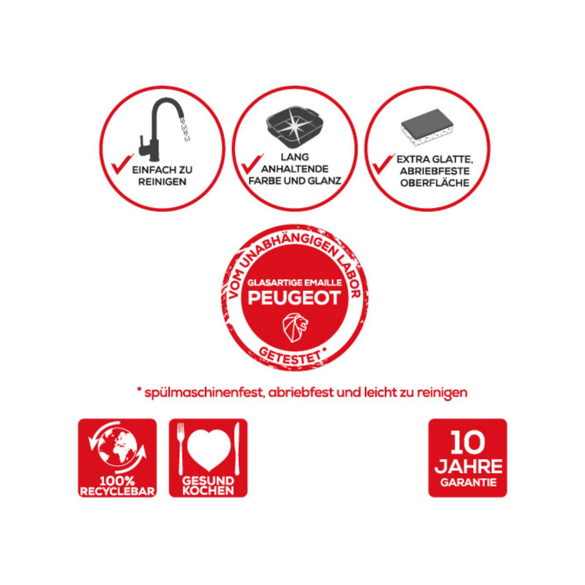 AUFLAUFFORM Keramik Appolia 22cm Rechteckig Salbeigrün Spülmaschinenfest - Grün, Keramik (13/22/5.1cm) - PEUGEOT