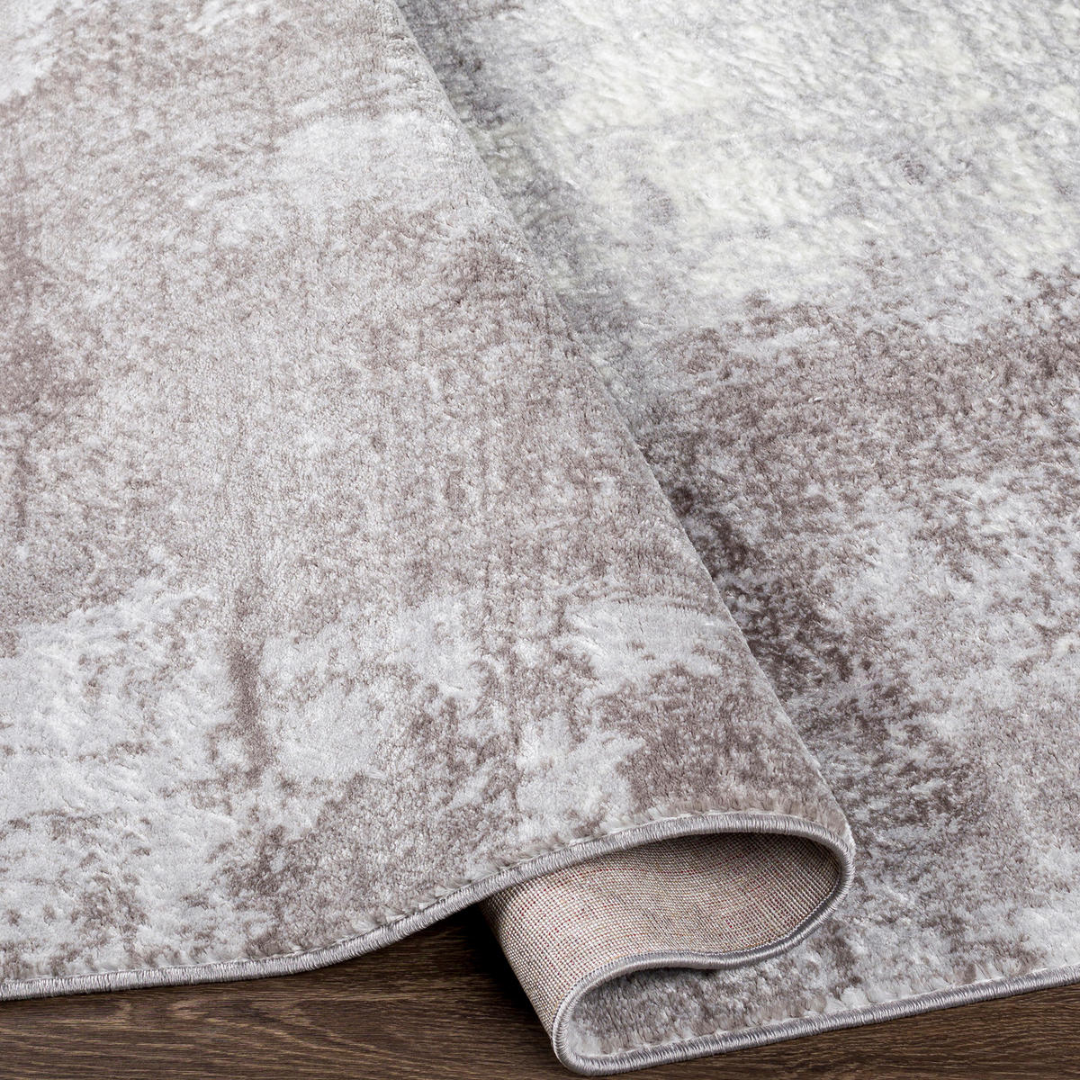 KURZFLORTEPPICH 160/220 cm Grau - Grau, Naturmaterialien/Textil (160/220cm) - LIVABLISS