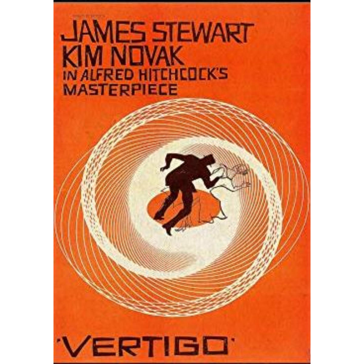 POSTER Filmvertigo Hitchcock A3 Rahmenlos - Klar, Papier (29.7/5/42cm) - Nacnic