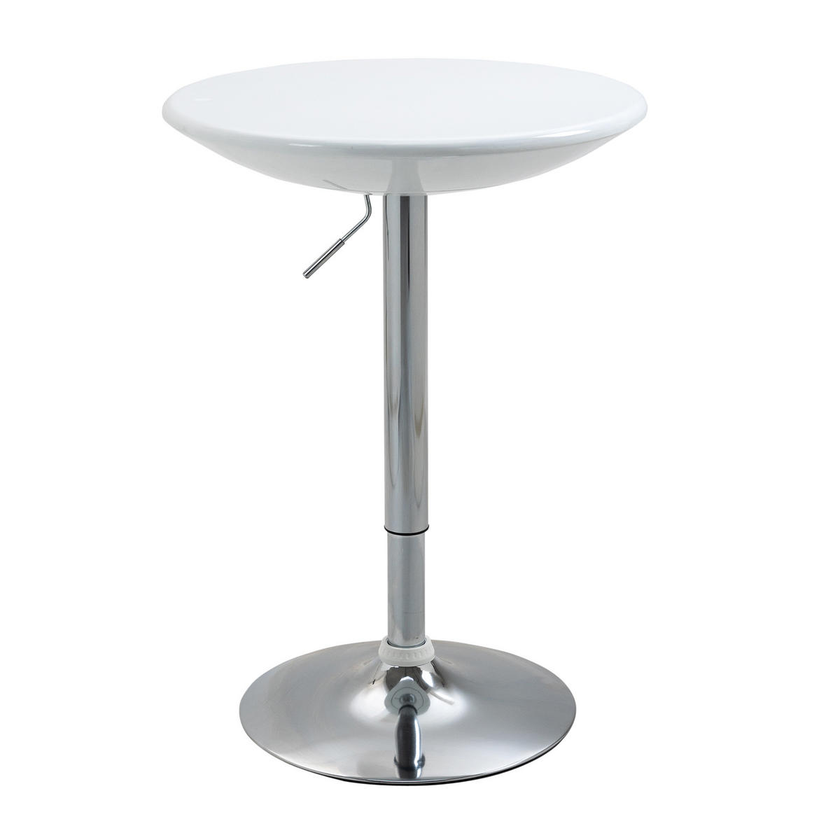 BARTISCH Weiß 1 Stück - Weiß, Metall (61/61/97cm) - GiPP