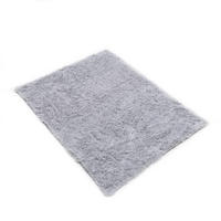 KUSCHELDECKE 130/160 cm Plüsch Kunstfell Hellgrau - Hellgrau, Textil (130/160cm) - Livingandhome