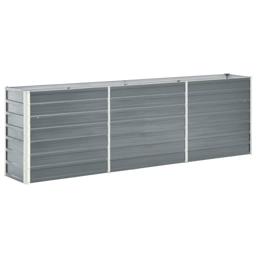 Deluke Hochbeet Grau 240x77x40 cm