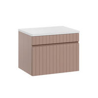 SKRINKA POD UMÝVADLO 60.4cm Zelie Rose - pink, kompozitné drevo (60.4/48/46cm) - Petits-meubles