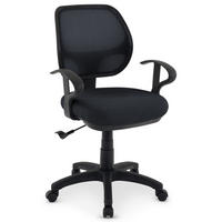 POLSTERBETT PATERNA 180X200 CM - Schwarz, Textil (58/97/58cm) - IDIMEX