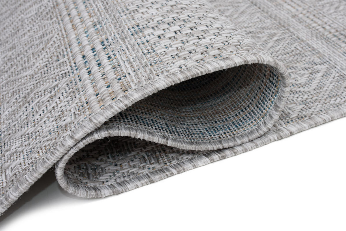 TEPPICH MELISSA Grau 60/200 cm - Grau, Kunststoff (60/200cm) - Tapiso