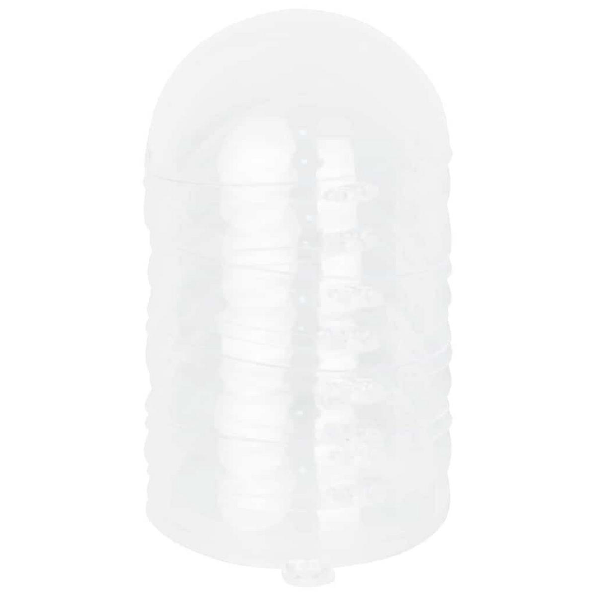 WEIHNACHTSKUGEL-SET 25 -teilig 10/10/10 cm Transparent Kunststoff - Transparent, Kunststoff (10/10/10cm) - vidaXL
