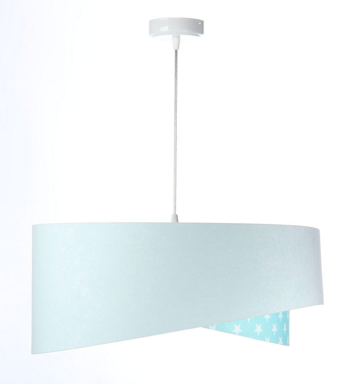 HÄNGELEUCHTE Blau 50/23 cm - Blau, Kunststoff (50/1/23cm) - ONZENO