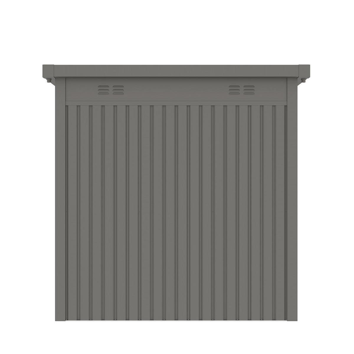 GERÄTEHAUS Luzern Pro Taupe - Taupe, Metall (230/222/230cm) - Juskys