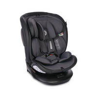 KINDERSITZ i-Size Aviator grau (40-150cm) 360° drehbar, verstellbar, Isofix - Grau, Kunststoff (47/62/52cm) - Lorelli