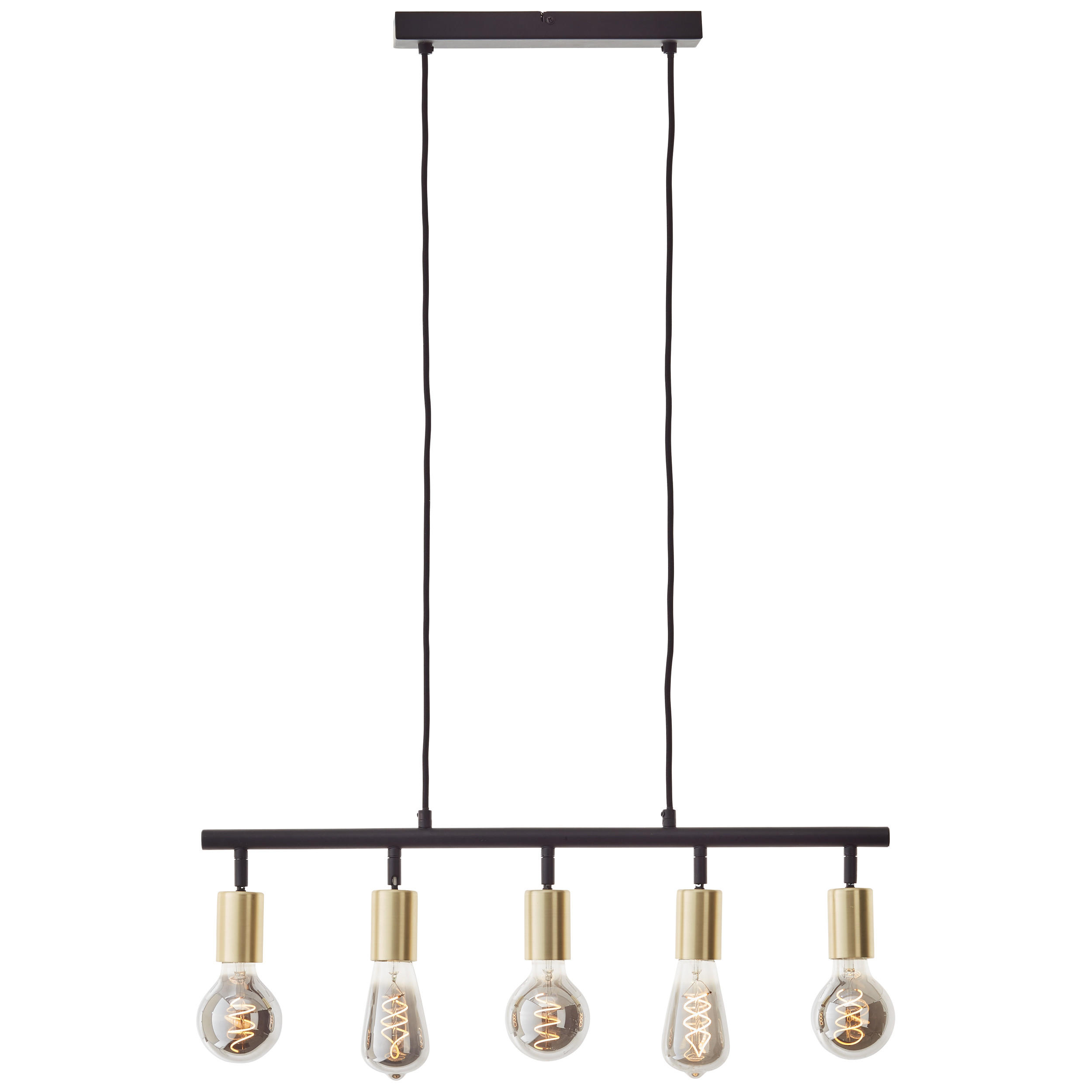 Brilliant Balkenpendel Schwarz 63x90x6 cm