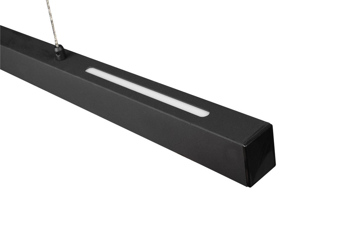 HÄNGELAMPE PAROS - Schwarz - 0/0/150 cm - Schwarz, Metall (90/90/150cm) - Trio Leuchten