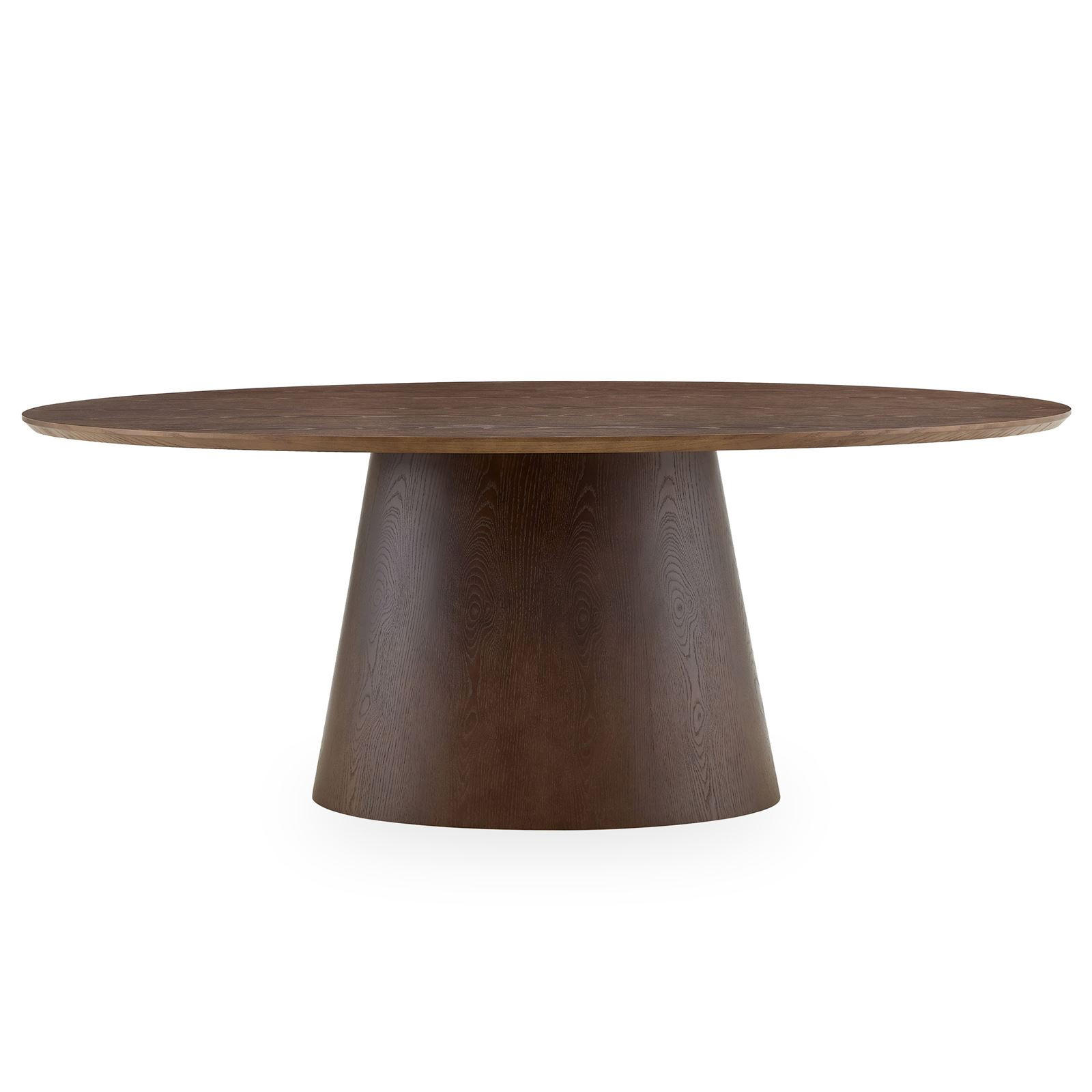 ESSTISCH AURA dunkelbraun - Dunkelbraun, Holzwerkstoff (110/180/76cm) - IDIMEX