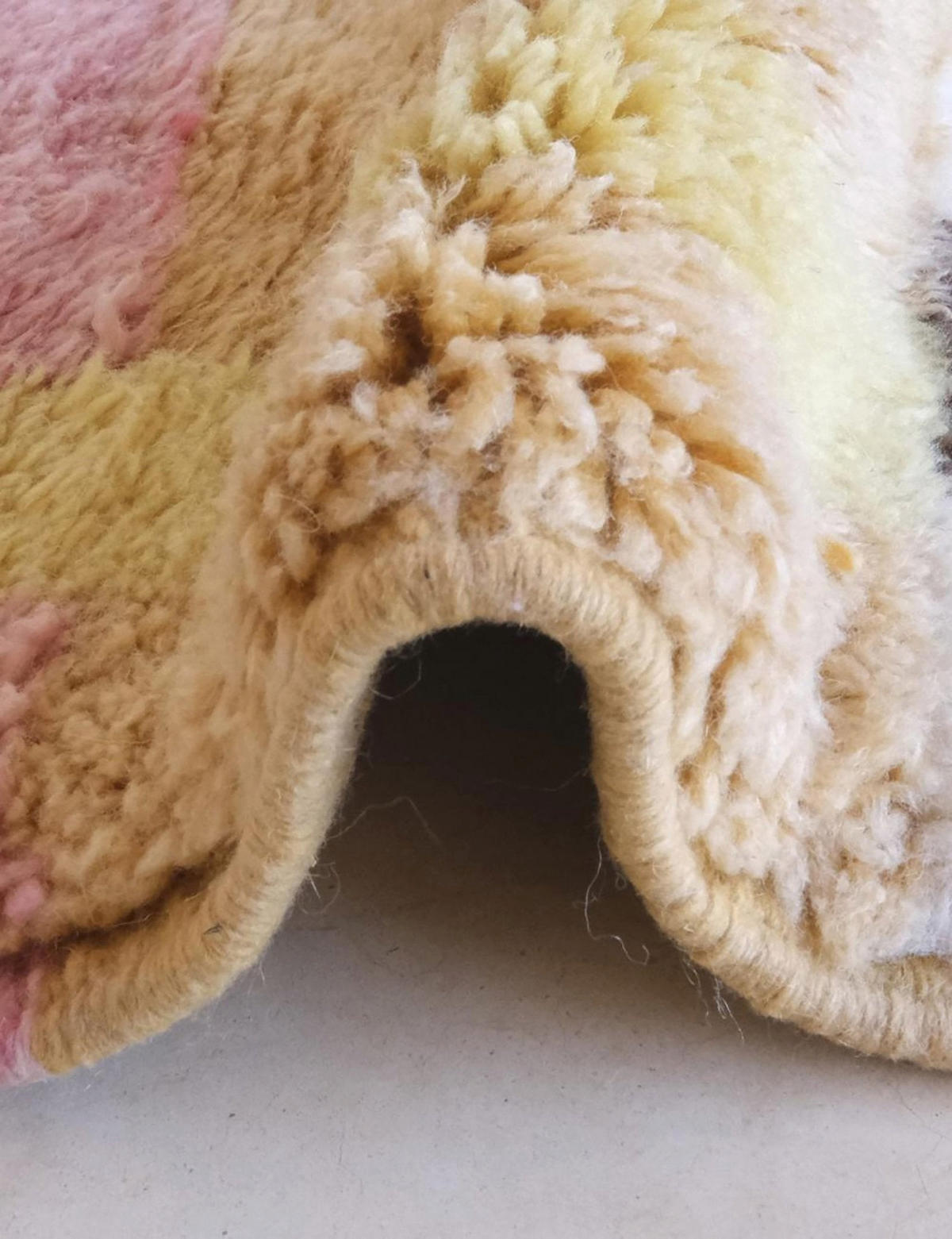 BERBERTEPPICH aus Wolle anspruchsvoll Design 200x 300 cm - Multicolor, Naturmaterialien (200/300cm) - AFK Living