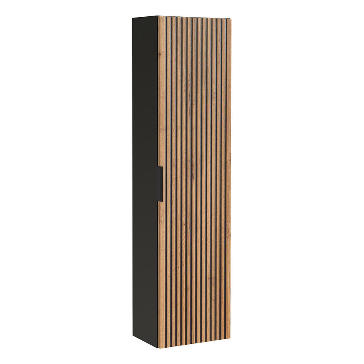 HOCHSCHRANK Xanten-56 - Braun, Holzwerkstoff (35/140/25cm) - Lomado