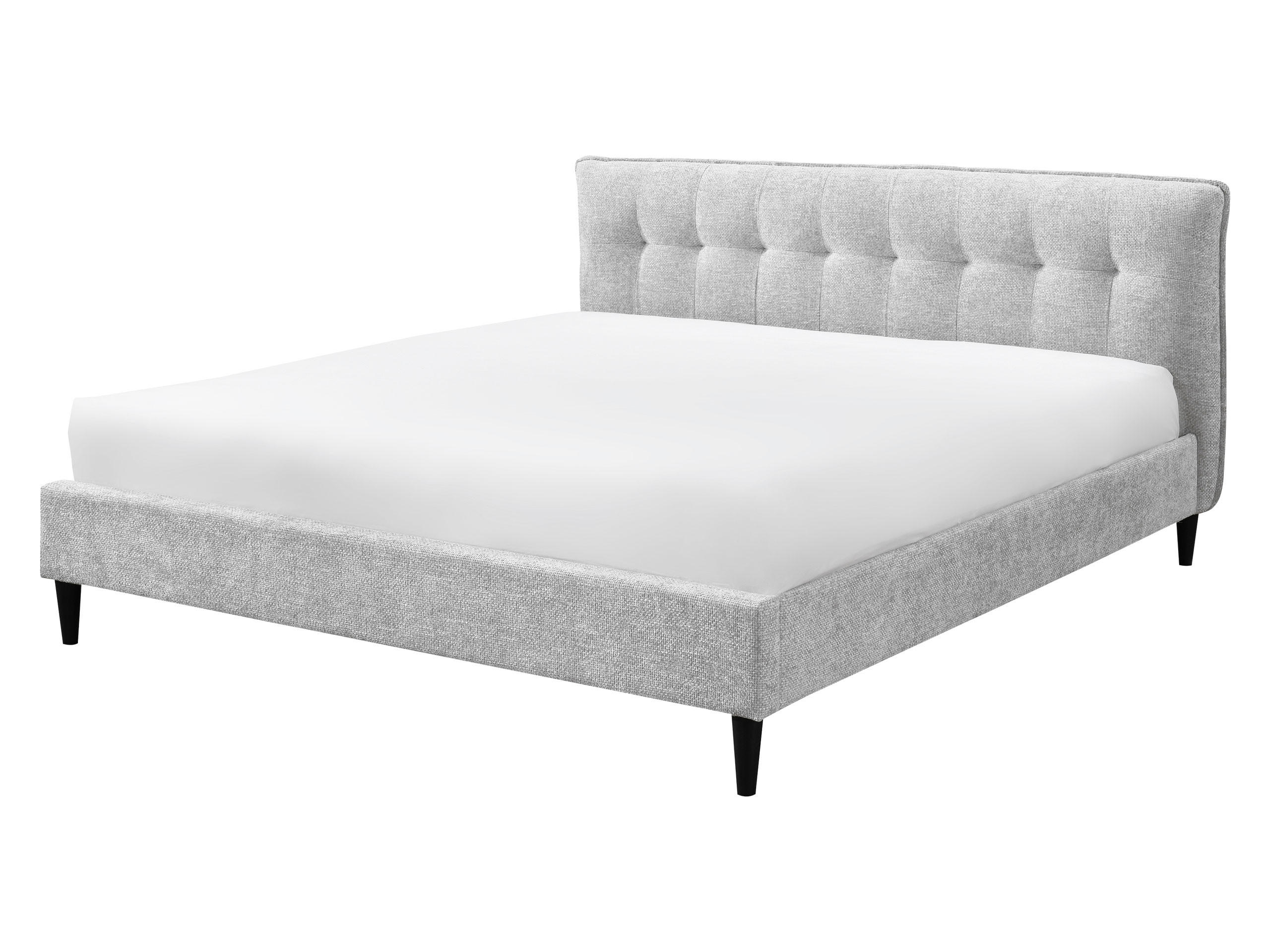 POLSTRBETT Abril 914Y - Schwarz/Grau, Holzwerkstoff/Kunststoff (180/200cm) - MIRJAN24