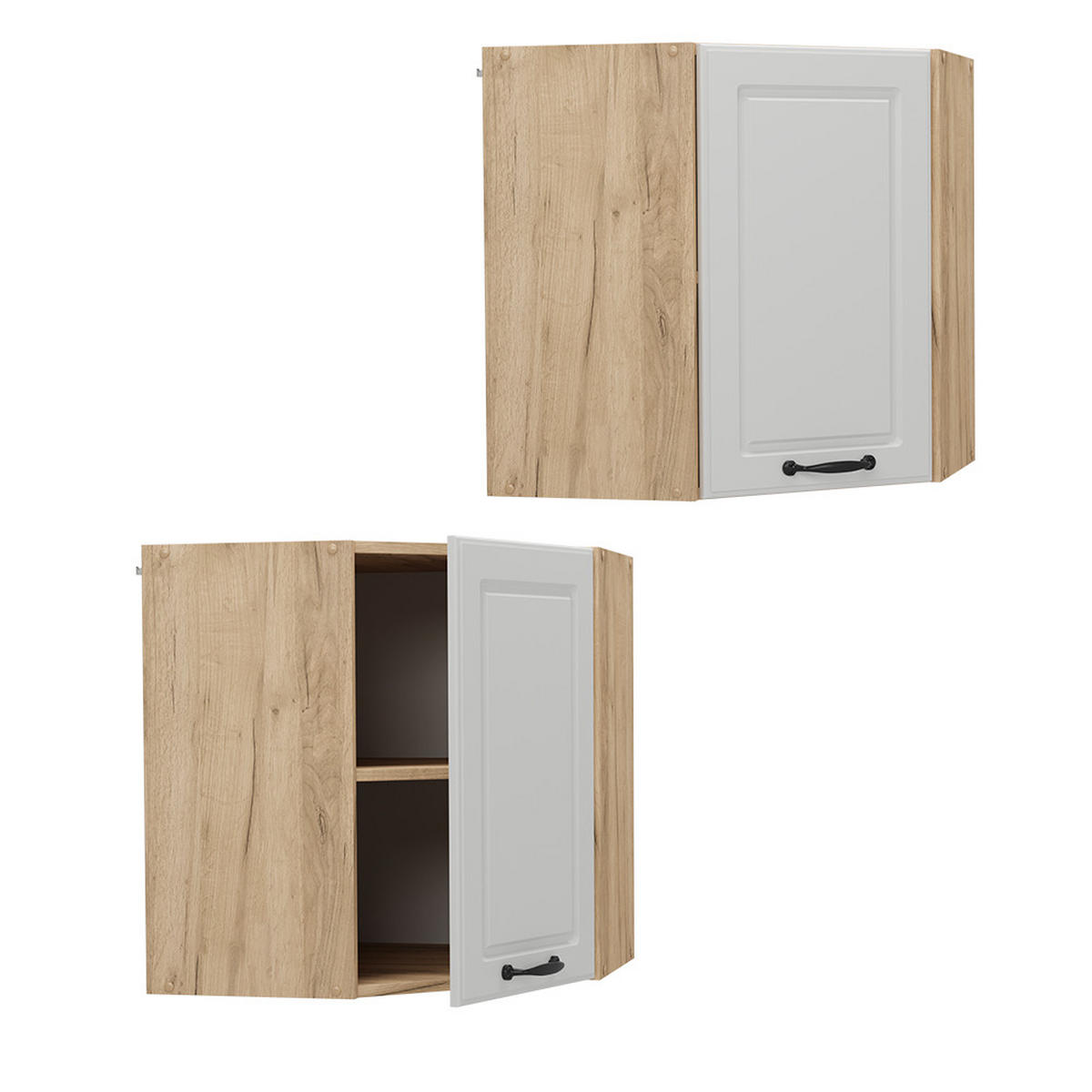 Honigeiche/Weiß, Holzwerkstoff (57/60/34.1cm) - Vicco