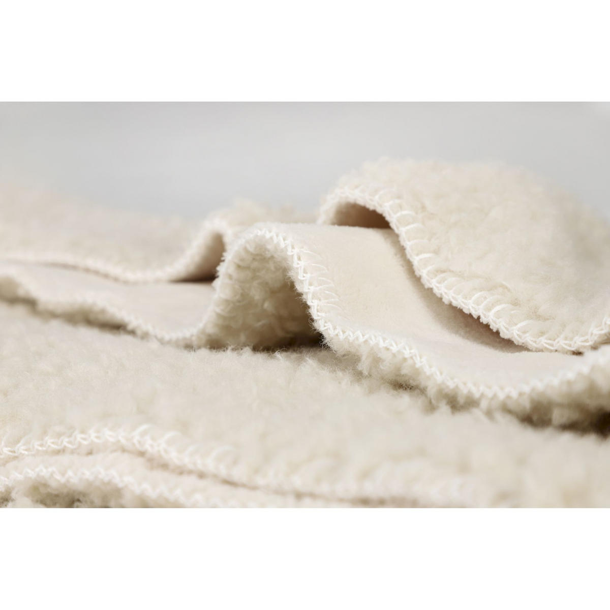 KUSCHELDECKE TEDDY - Perlmutt, Textil (140/200cm) - Schöner Wohnen