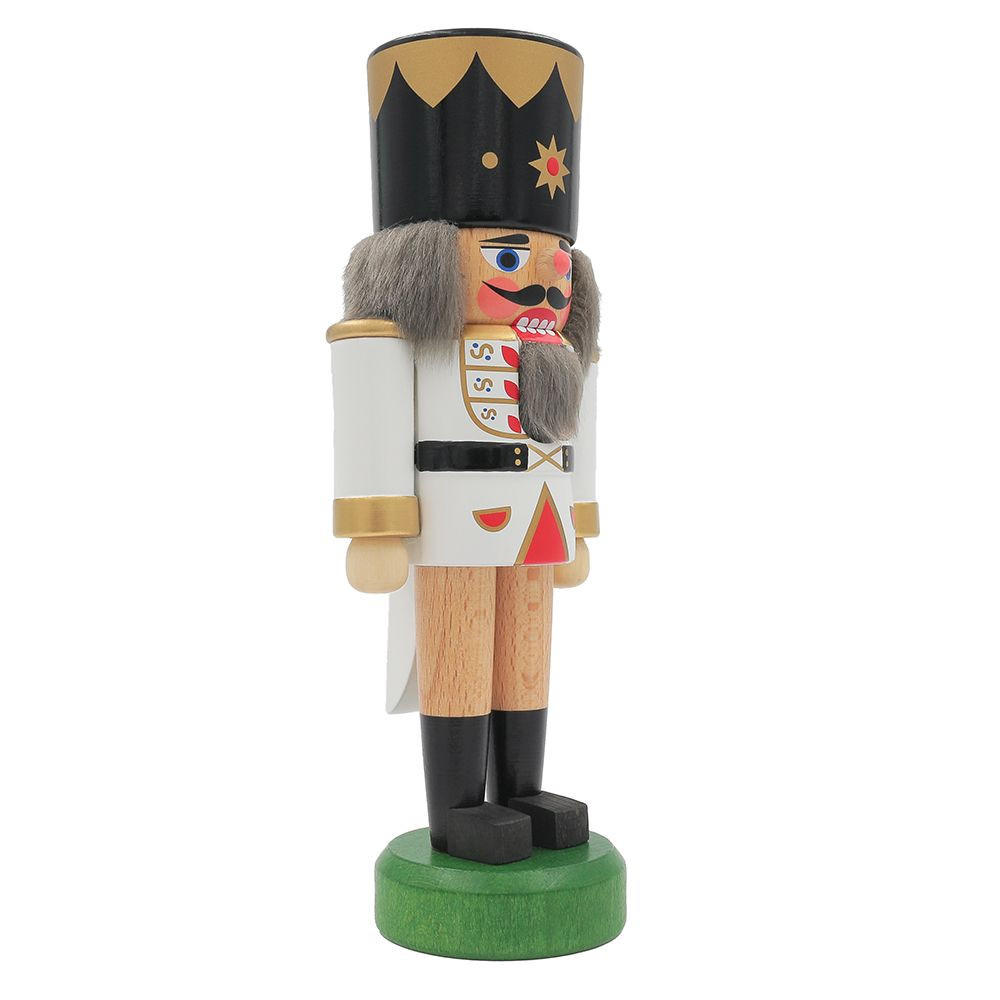 NUSSKNACKER 17,5 cm Weißer König - Multicolor, Metall (0.1/17.5/0.1cm)