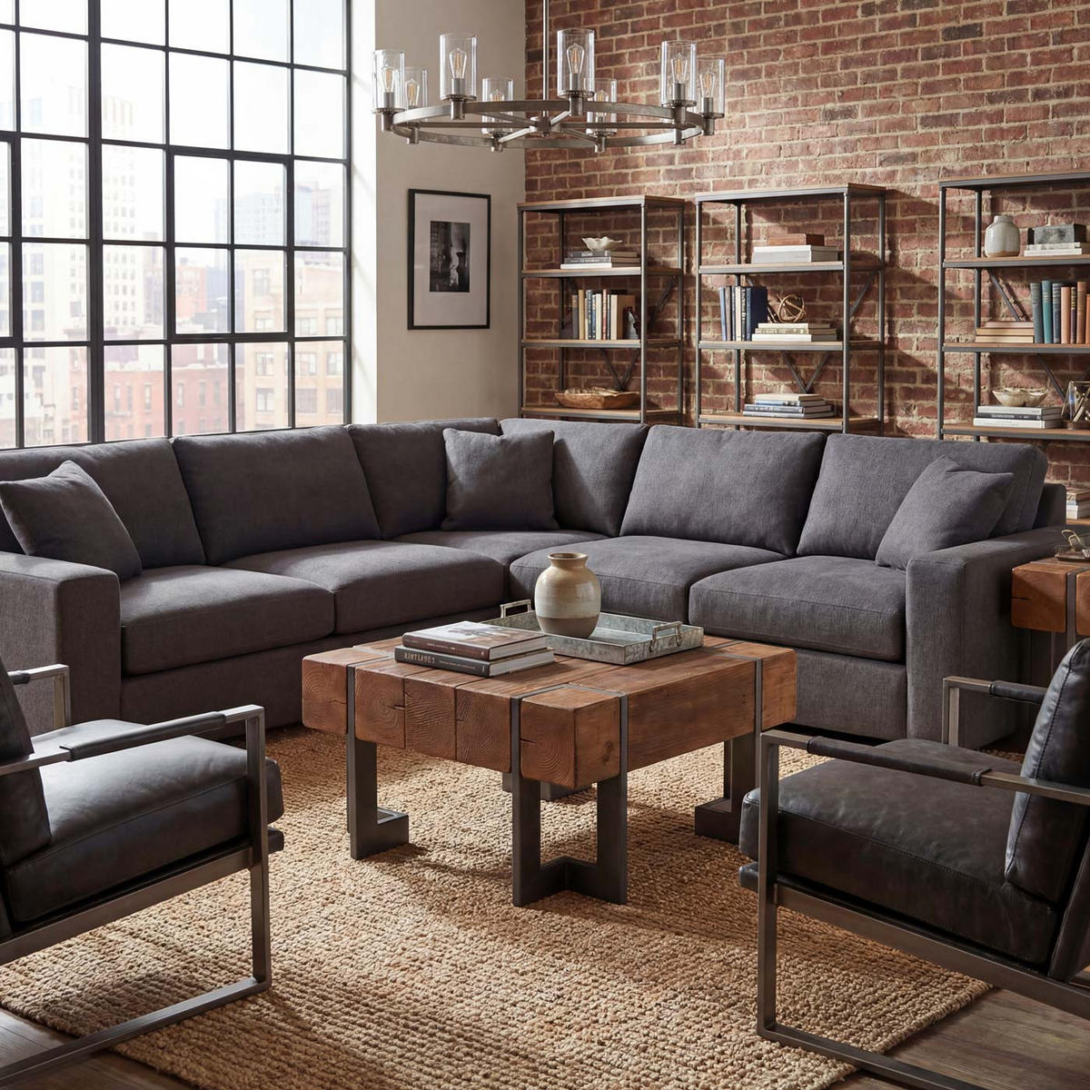 COUCHTISCH quadrat Dunkelbraun - Dunkelbraun, Holz (70/70/40cm) - MCW