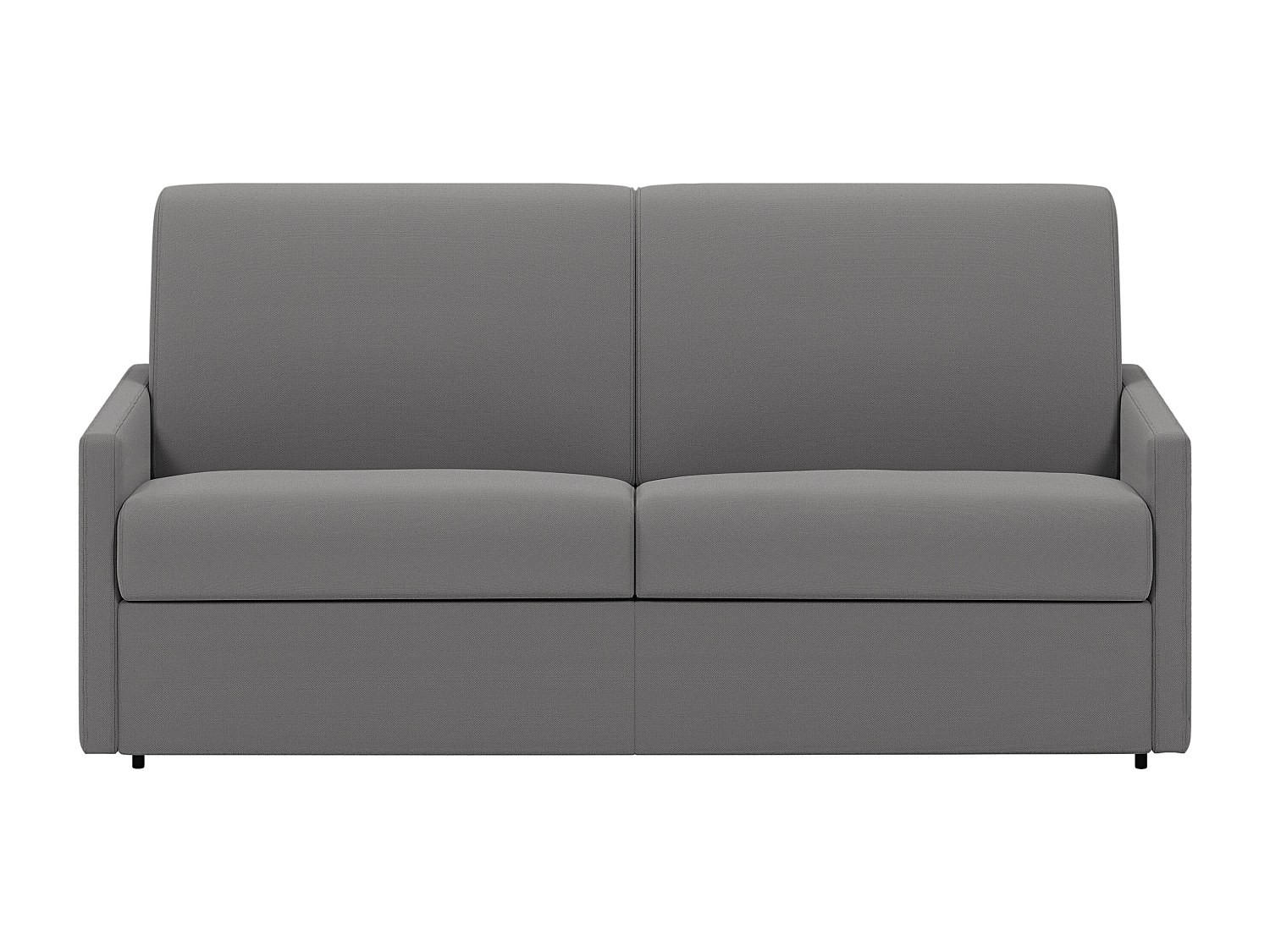 Vente-Unique Schlafsofa Hellgrau 170x97x223 cm