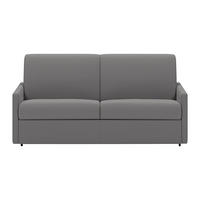 SCHLAFSOFA - 3 Personen - stoff - hellgrau Calife - Hellgrau, Textil (170/97/223cm) - Vente-Unique