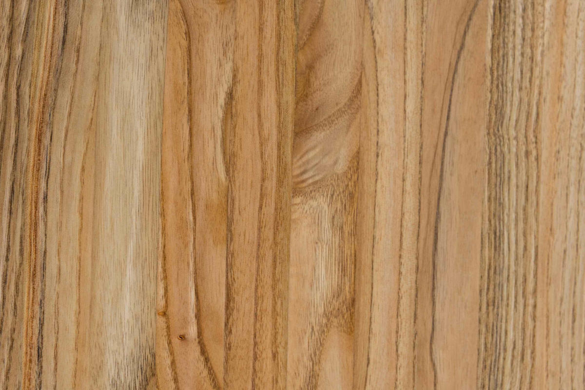 BARHOCKER 2er Set Shelton natura - Schwarz/Naturfarben, Holz/Metall (41/80/38.5cm) - TPFLiving
