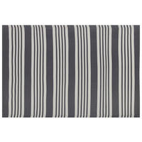 OUTDOOR-TEPPICH Delhi 180/120 cm - Schwarz, Kunststoff (120/180cm) - Beliani
