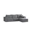 ECKSOFA Sande In Alpine - Anthrazit, Holzwerkstoff/Textil (292/192cm) - Fun Möbel