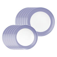 TAFELSERVICE Liberty Pure Colors Grape Purple 12er Set - Lila, Keramik (1/1/1cm) - Seltmann Weiden