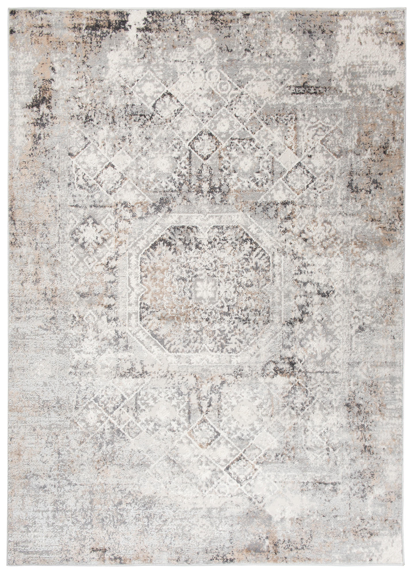 Tapiso Teppich Grau 140x200 cm