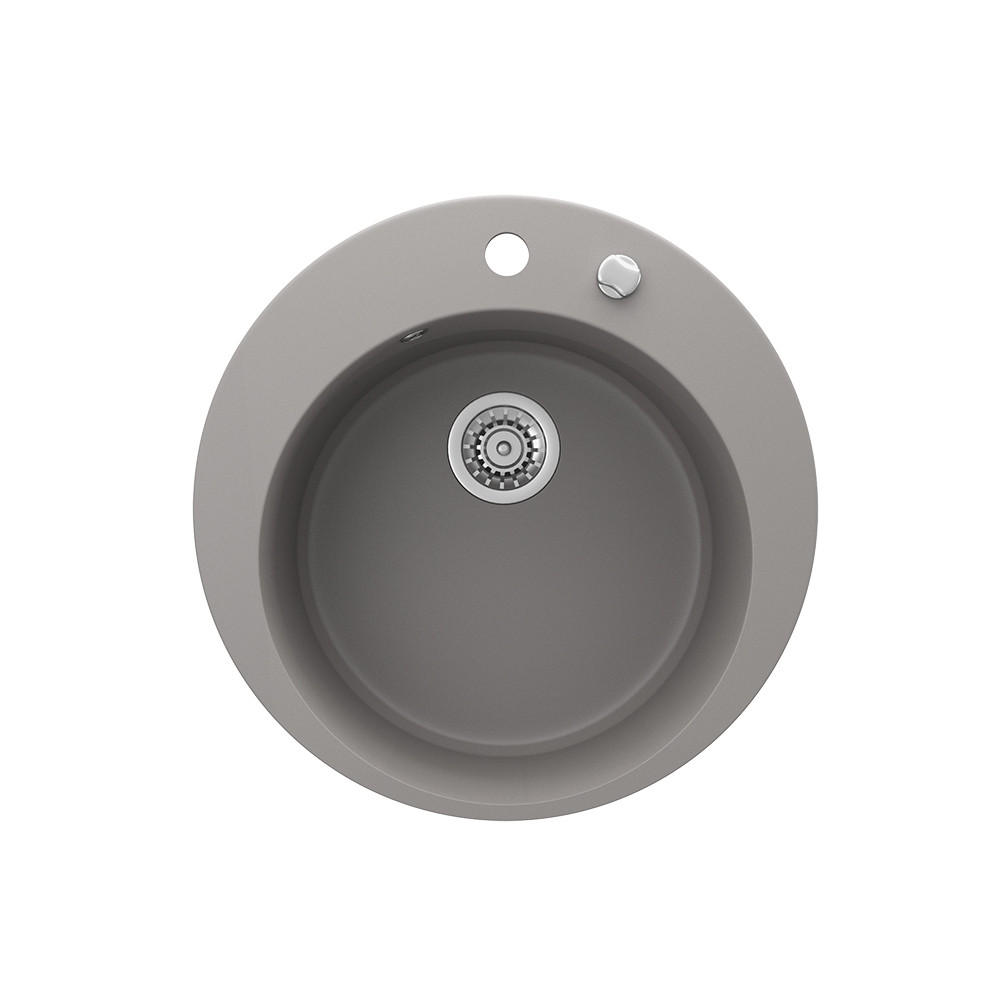 UMYVADLO Beton - šedá, keramika (50.5/19/50.5cm) - Bergstroem