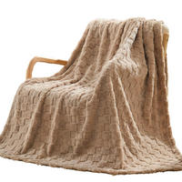 WOHNDECKE Uni Doubleface 150/200 cm - Braun, Textil (150/200cm) - Kaket