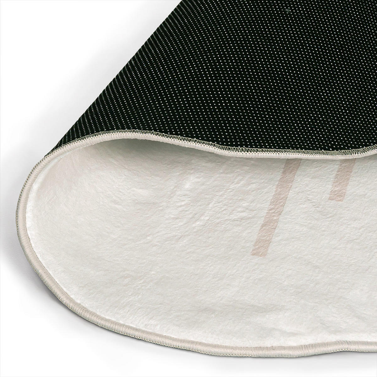 TEPPICH Mirano Zela Mazovia Unregelmäßige Form 120x160cm Creme Abstrakt Kurzflor - Creme, Textil (120/160cm) - Mazovia