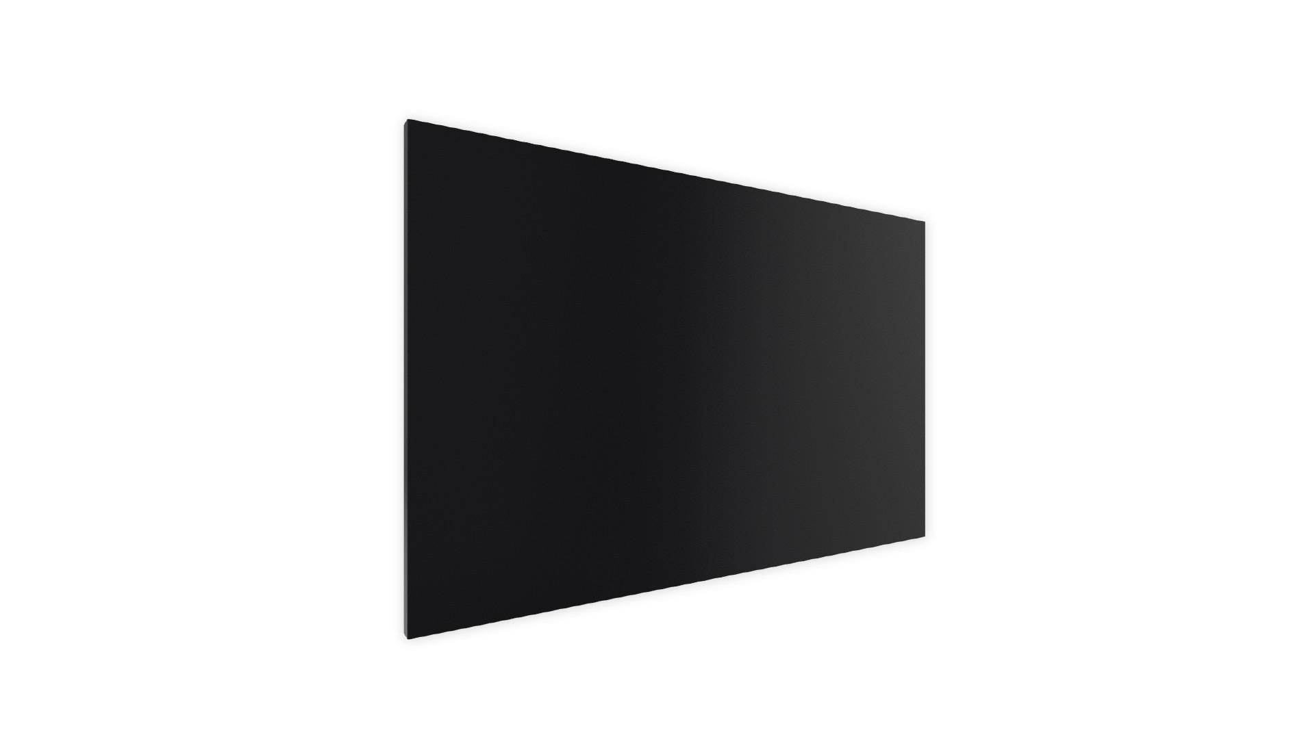 METALBOARD mit Kreideoberfläche 90x60cm + Zubehör-Set - Schwarz, Metall (90/60/1.8cm) - ALLboards