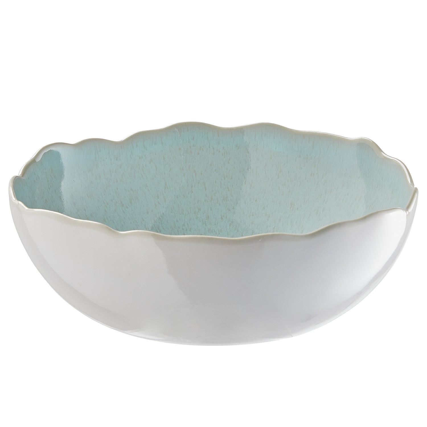 SCHALE Gaia - Hellblau, Keramik (24/24/8cm) - Butlers