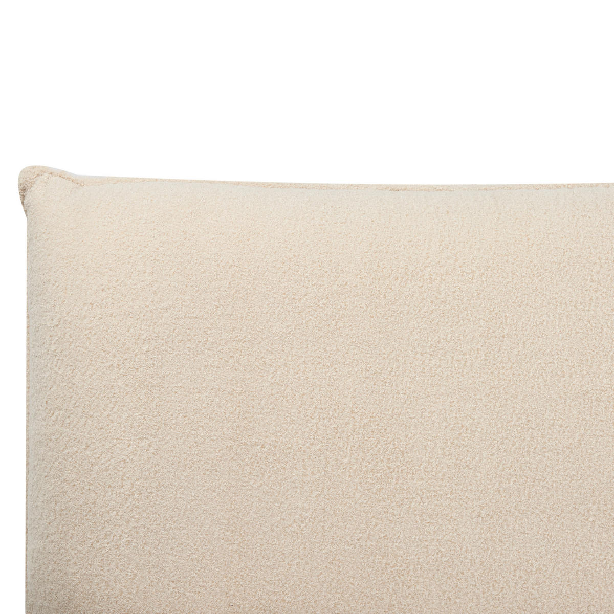POLSTERBETT mit Lattenrost 180x200 cm Beige Vinay - Beige, Textil (180/200cm) - Beliani