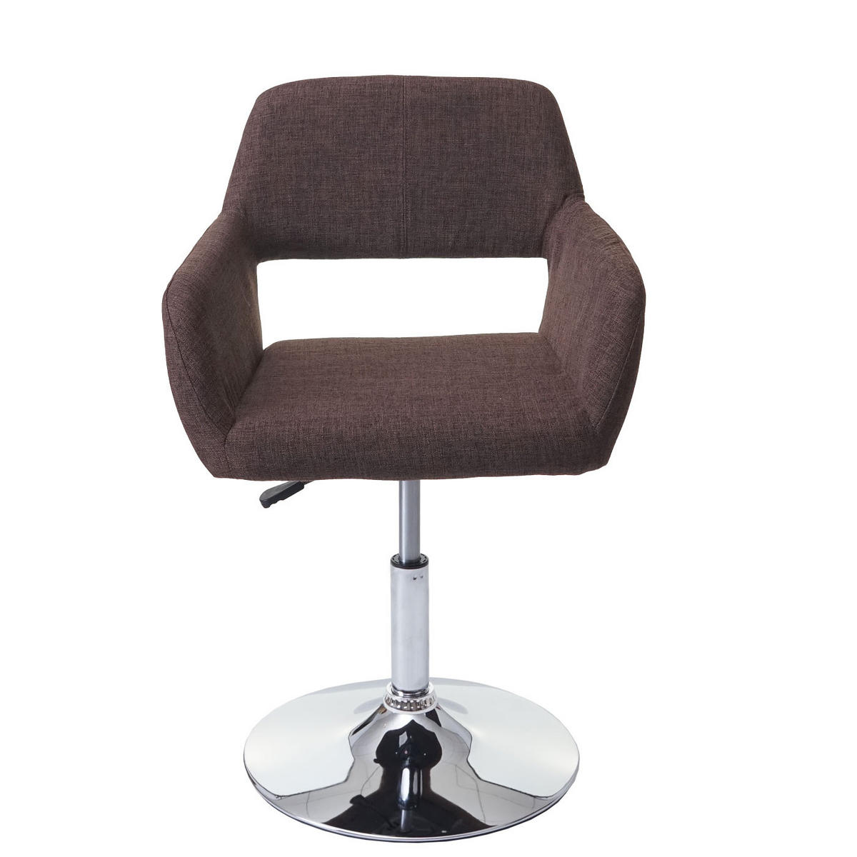 ESSZIMMERSTUHL Braun, Grau - Braun/Grau, Textil (58/89/55cm) - Jamb