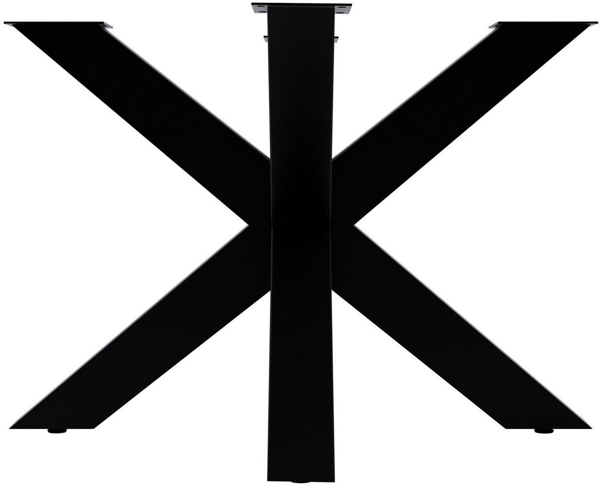 Schwarz, Metall (100/71/100cm) - CLP