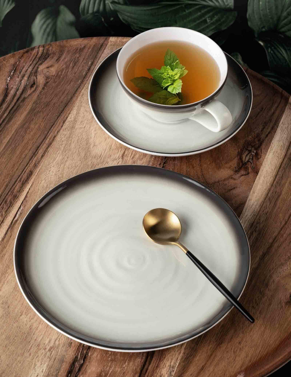 FRÜHSTÜCKSTELLER Terra Corso ø 22,5 cm 6er Set - Beige/Grau, Keramik (22.5cm) - Seltmann Weiden
