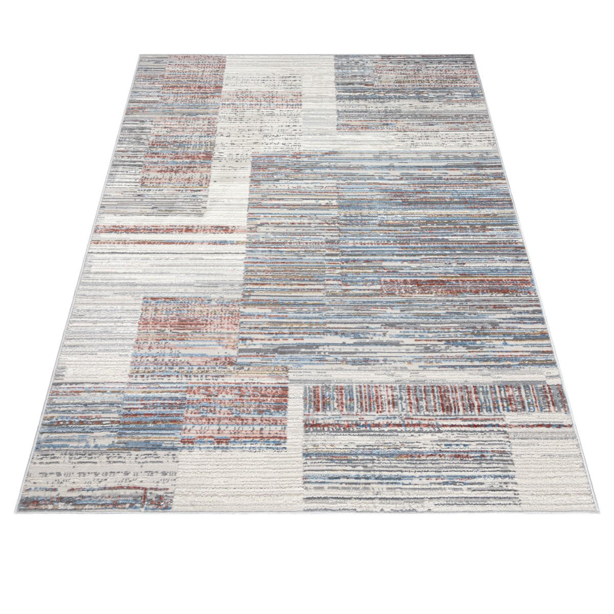 KOBEREC béžový krémový oranžový - 80 x 150 cm - různobarevná, textil (80/150cm) - Mazovia