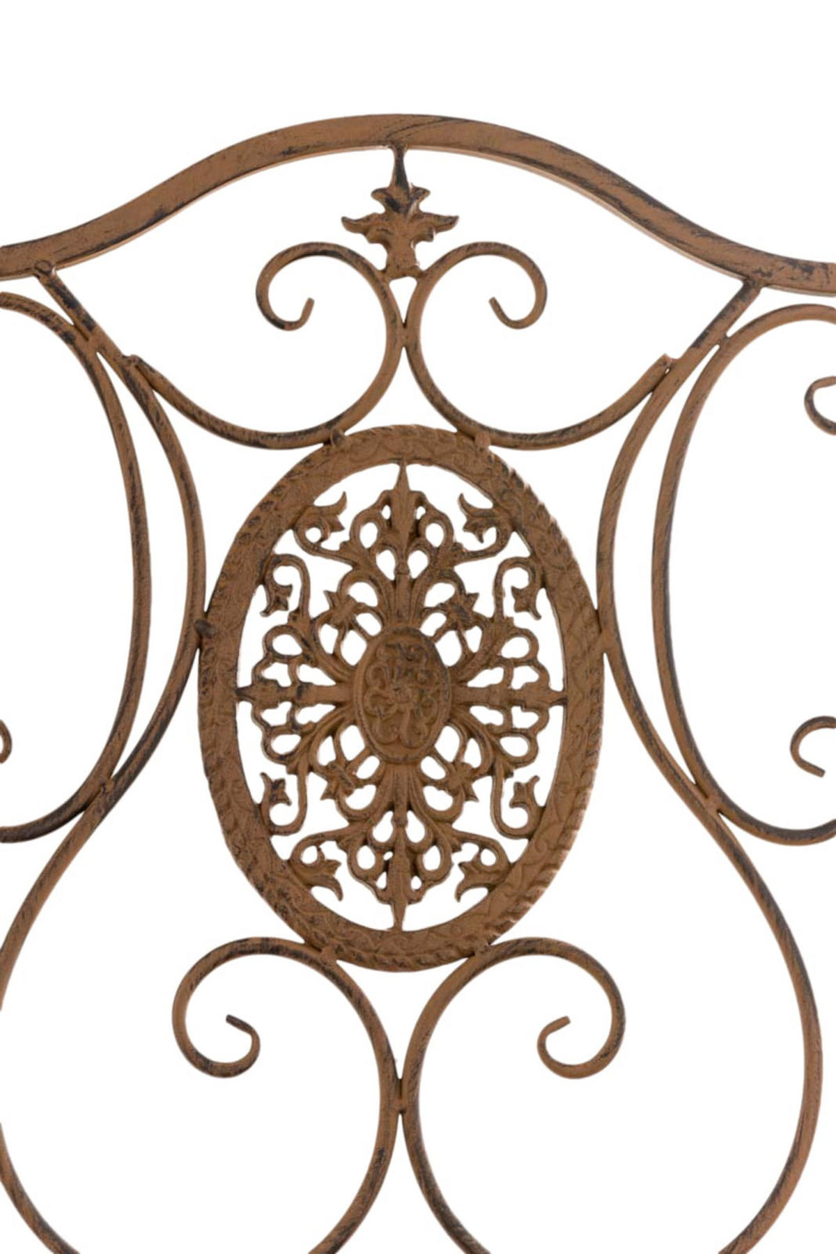 STÜHLE Sidan - 2er Set antik braun - Braun, Metall (42/91.5/49cm) - TPFGarden