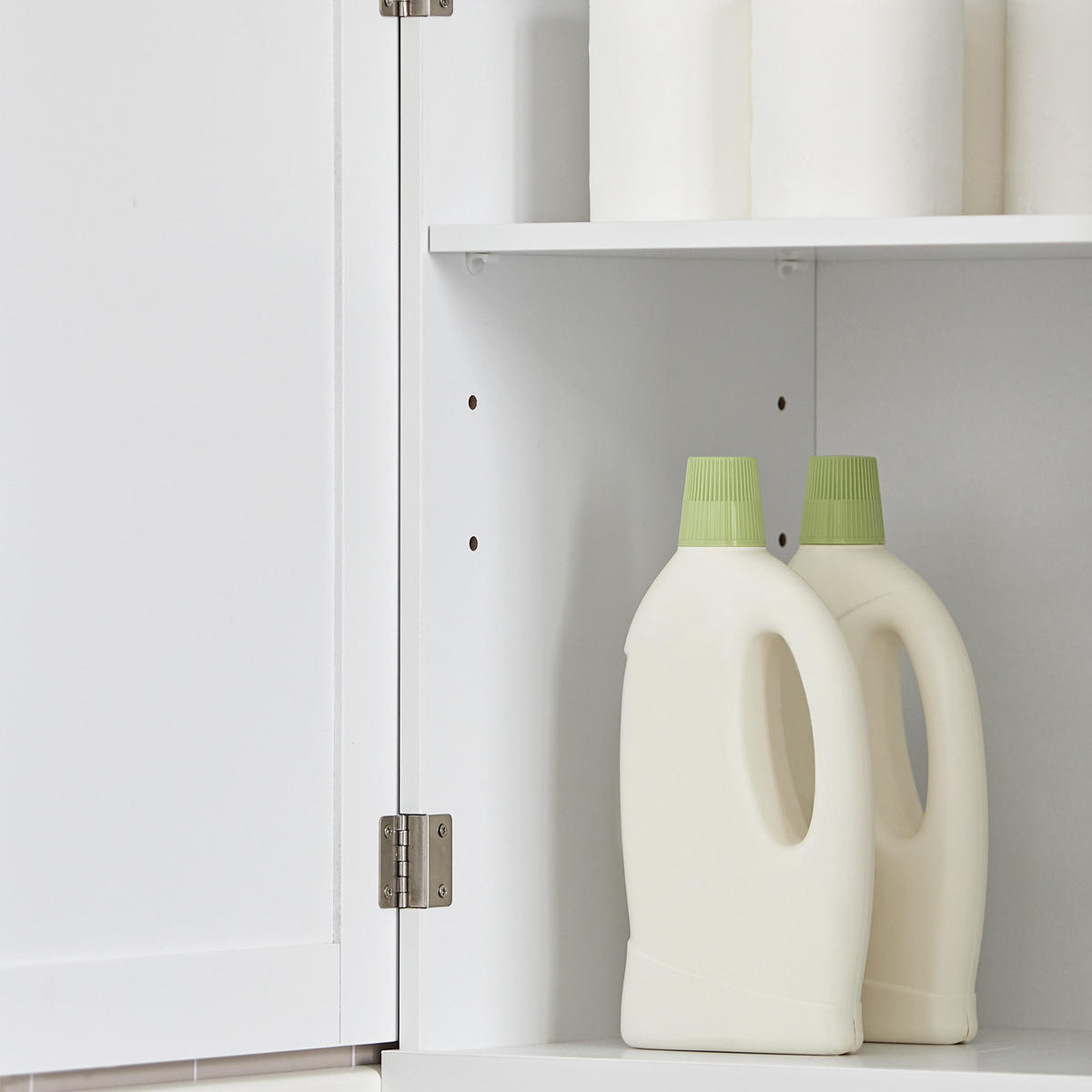 HOCHSCHRANK Weiß - Weiß, Holzwerkstoff (40/161/35cm) - SoBuy