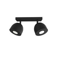 DECKENLEUCHTE - Schwarz, Metall (6.5/27/18cm) - Lumicom