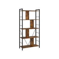 BÜCHERREGAL - Braun, Holzwerkstoff (30/150/74cm) - Hansiro