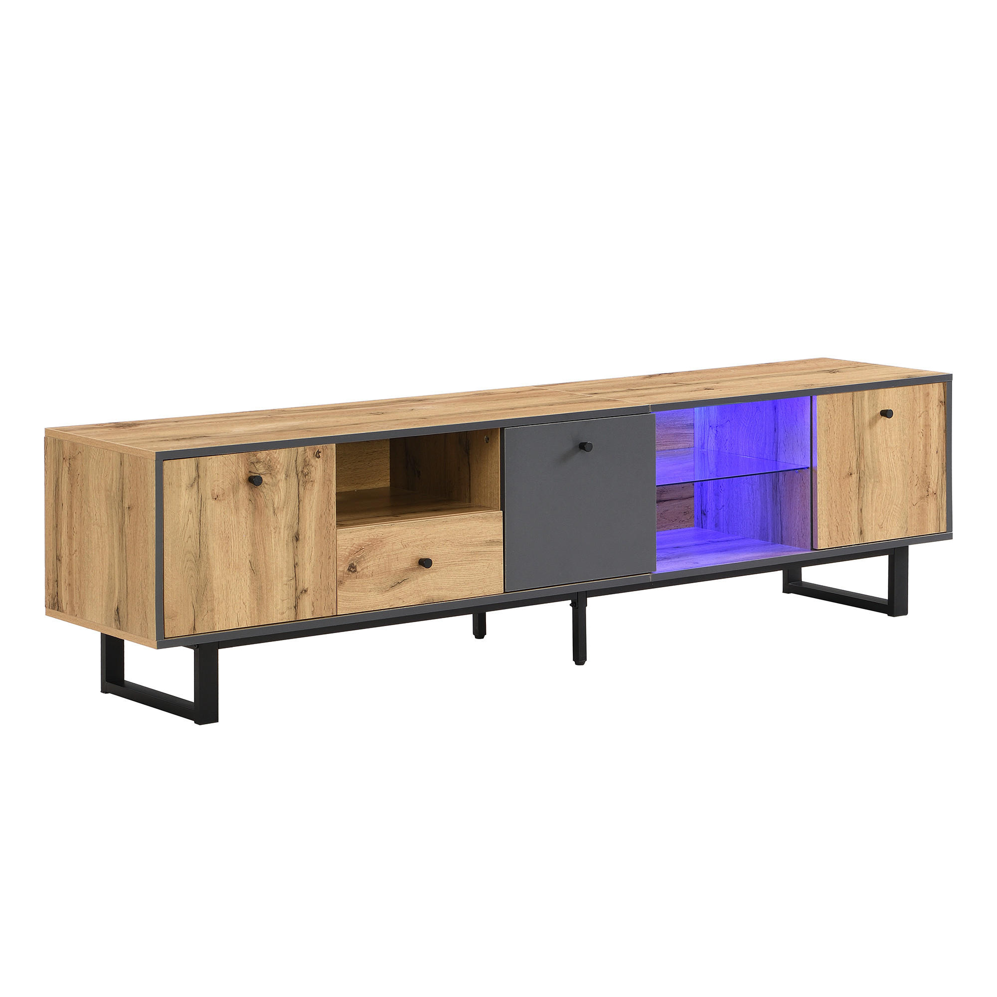 XXXLutz TV Braun 190x50x40 cm
