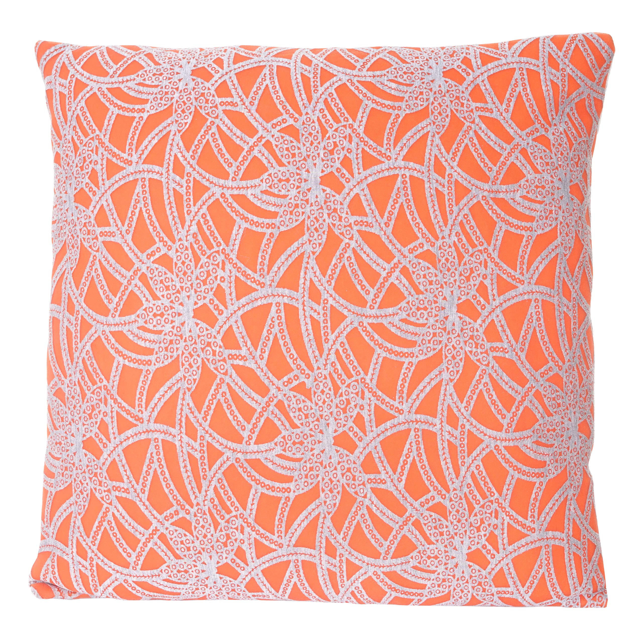 DEKO-KISSEN BAROCK Orange - Orange, Textil (12/45/45cm) - MCW