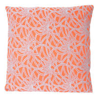 DEKO-KISSEN BAROCK Orange - Orange, Textil (12/45/45cm) - MCW