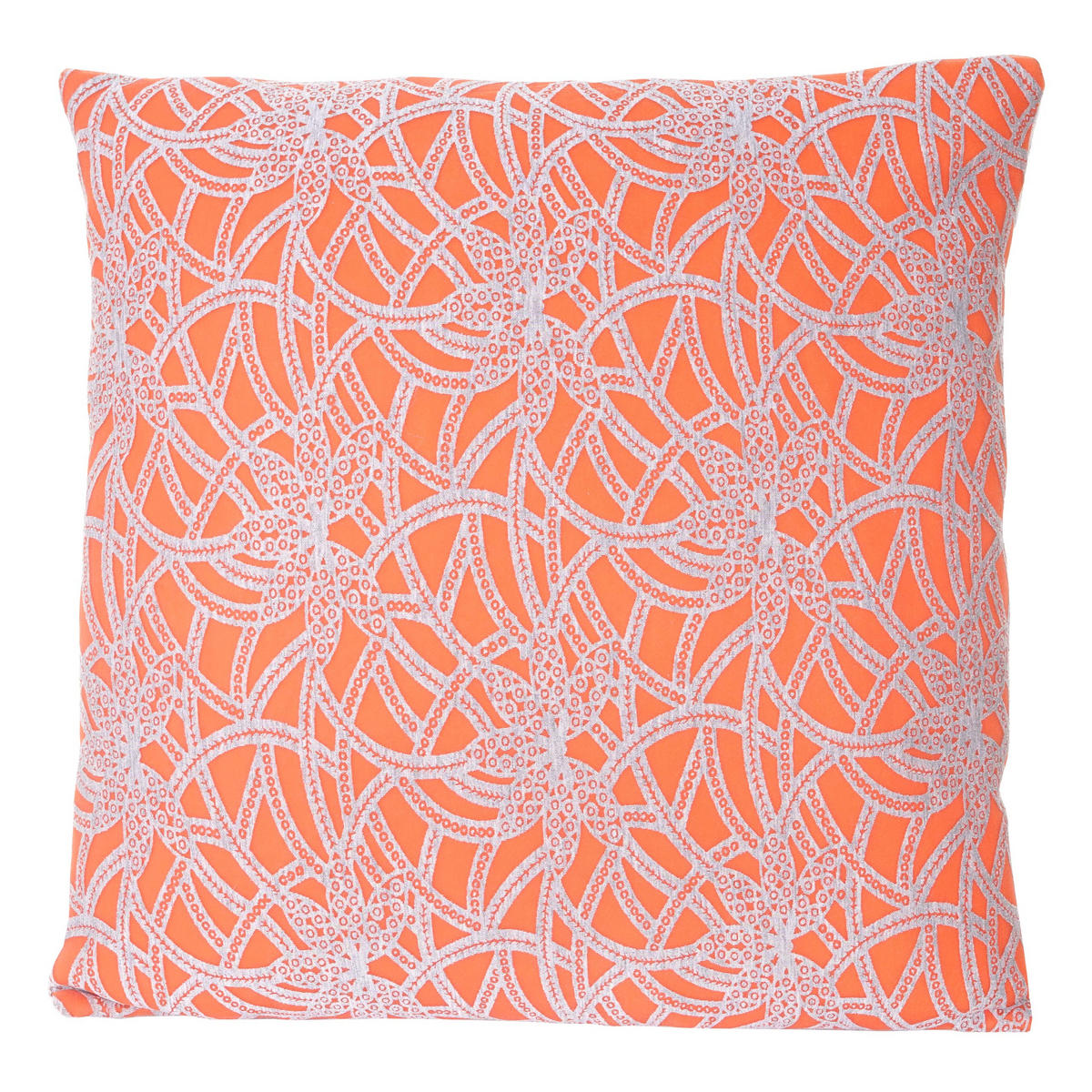 DEKO-KISSEN BAROCK Orange - Orange, Textil (12/45/45cm) - MCW