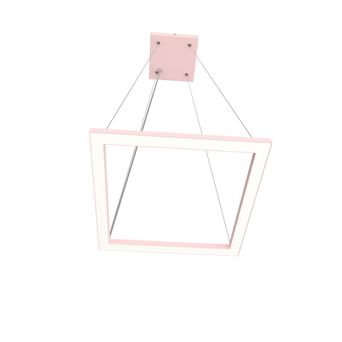 LED-HÄNGELEUCHTE - Pink, Metall (40/40/100cm) - Lumicom